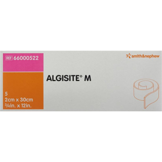 ALGISITE M 海藻酸盐填塞物 2x30cm 5 件