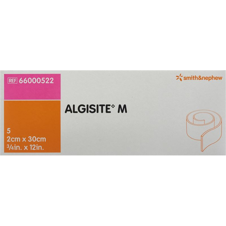 ALGISITE M Alginat Tamponadasi 2x30cm 5 dona