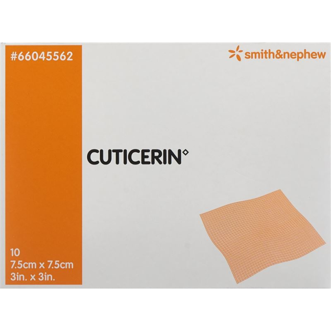 Cuticerin 软膏敷布 7.5x7.5cm 10 片