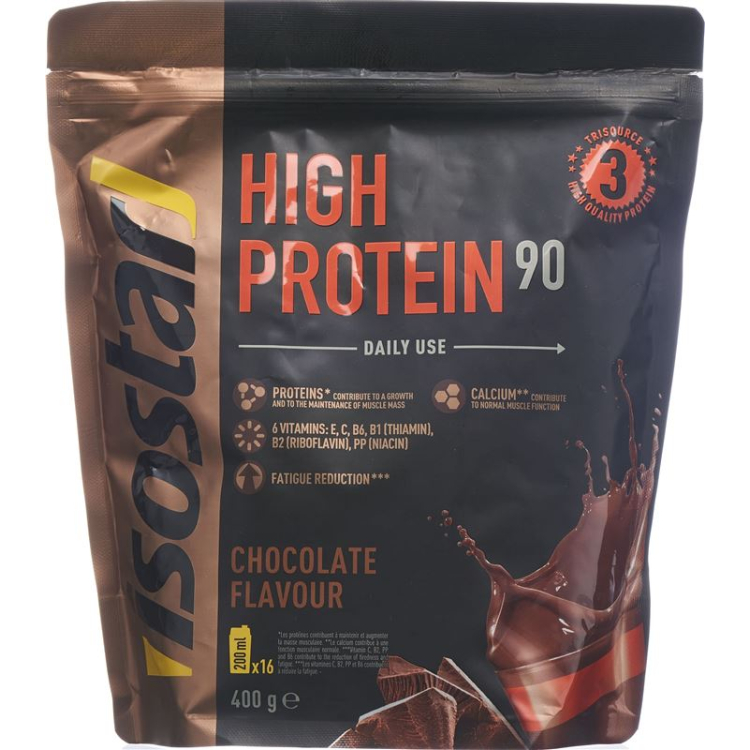 Isostar High Protein 90 chocolate PLV Battalion 400 g