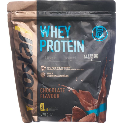 Isostar Whey Protein Plv Chocolate Bag 570 g