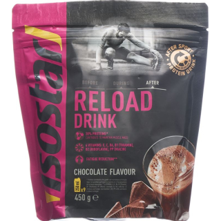Isostar Reload drink PLV chocolate Battalion 450 g