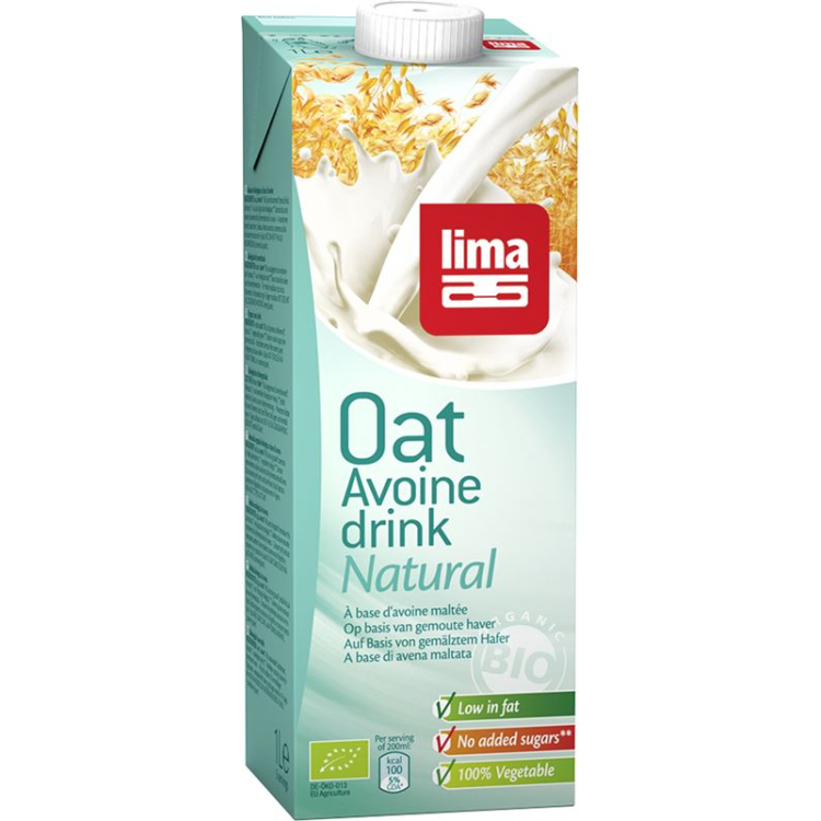 Lima Napój Owsiany Naturalny 1 lt