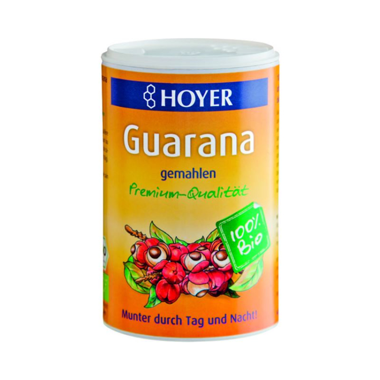 Hoyer Guarana Powder Organic Ds 75 გ