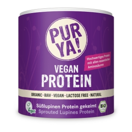 Purya! Vegan Protein Lupins daiginti ekologiški 200 g