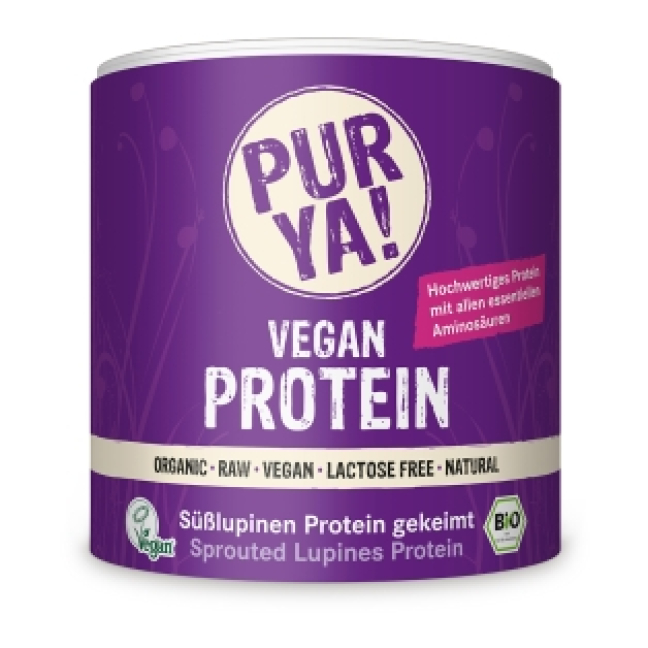 Purya! Vegansk proteinlupiner spiret økologisk 200 g