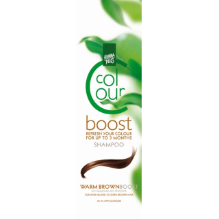 Henna Plus Color Boost Shampoo Teplá hnědá 200 ml