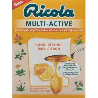 Ricola Multi-Active Honig Zitrone Kutu 44 gr