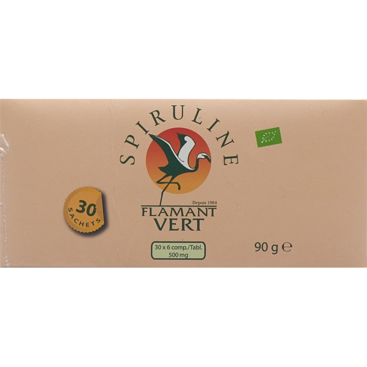 Spirulina Flamant Vert Bio Tabl 500 მგ Ds 500 ც