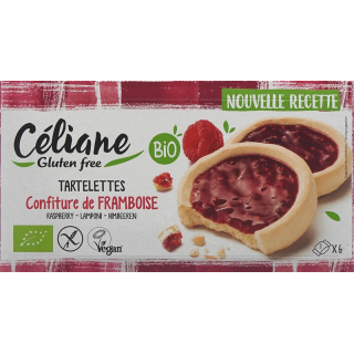 Les Recettes de Céliane Organic Raspberry Tartlets Gluten Free 130 g