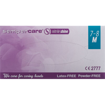 Sempercare nitril shine m стерильді емес