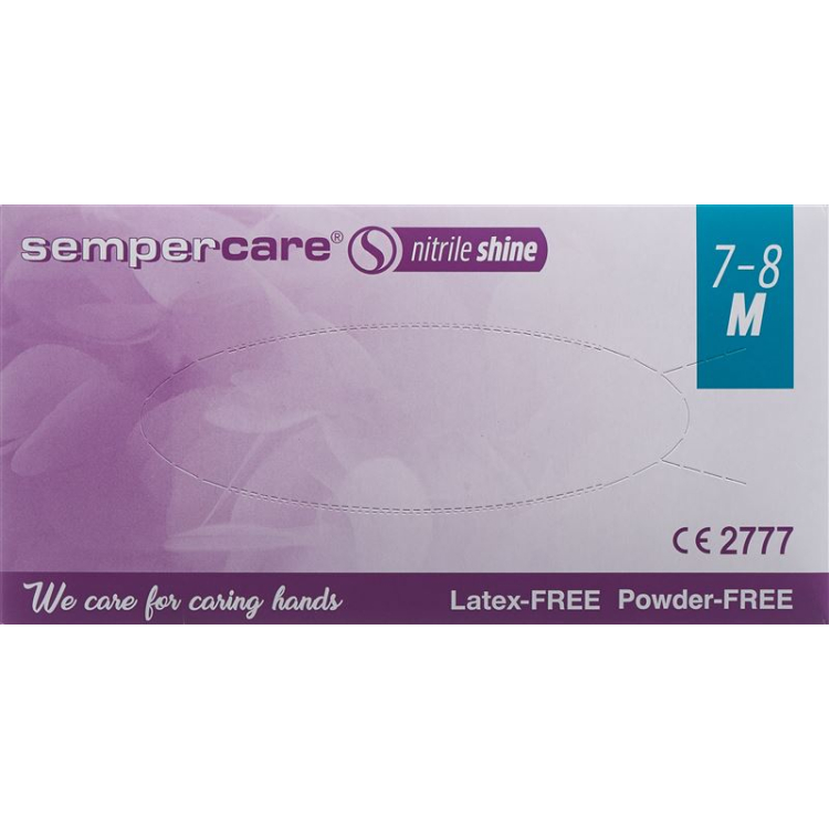 SEMPERCARE Nitril Shine M нестерильний унгепуд