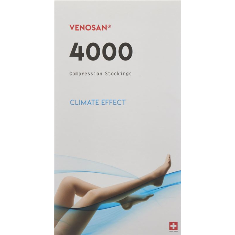 Venosan 4002 A-GHS KKL2 S dugi zatvoreni crni 1 par