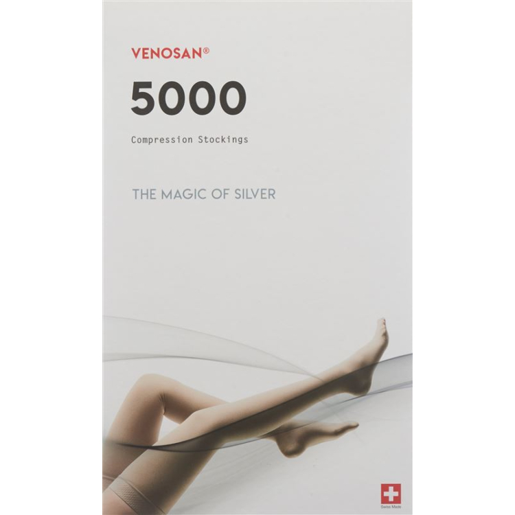 VENOSAN 5001 A-T KKL1 L uzun kesilgan qora 1 juft