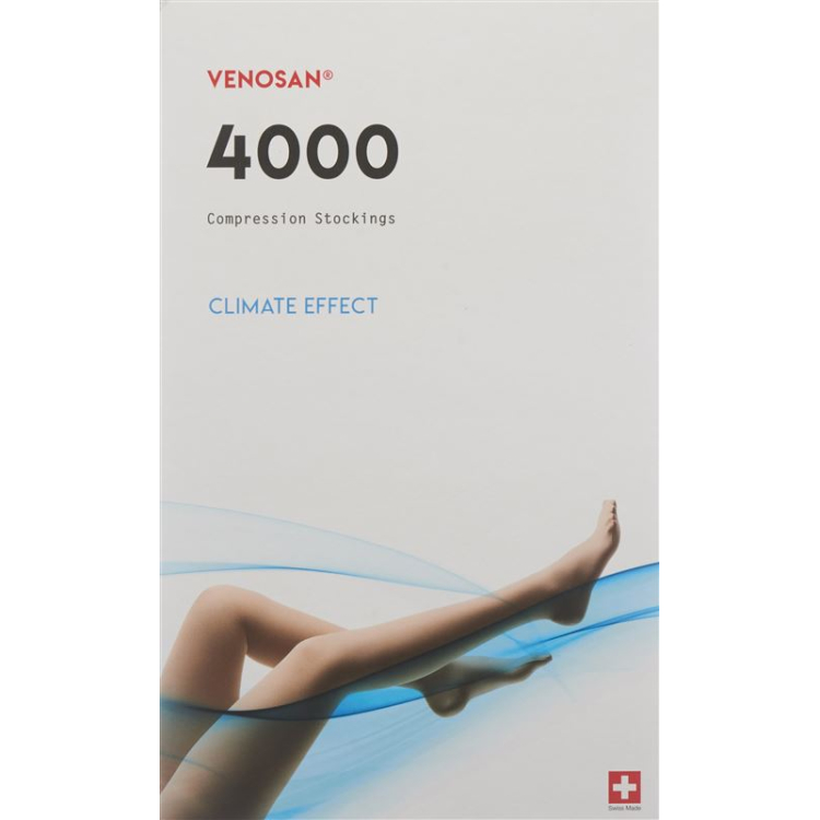 Venosan 4001 A-TU Materna KKL1 XL uzun kapalı siyah 1 çift