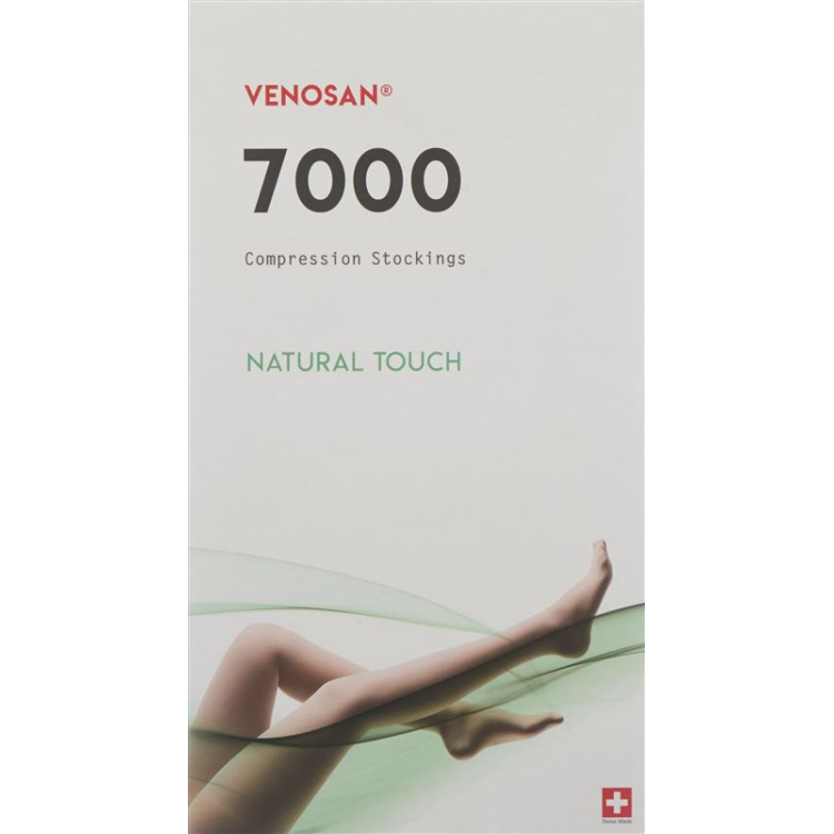 VENOSAN 7002 A-DH KKL2 M langskåret beige 1 par