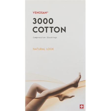 VENOSAN 3002 A-D KKL2 L 롱, 베이지 1켤레