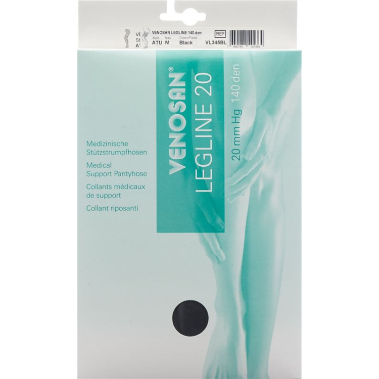 Venosan Legline 20 A-TU Materna L қара 1 жұп