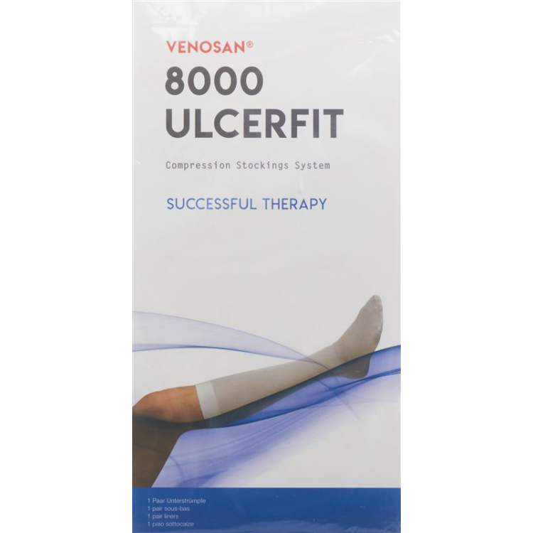 VENOSAN 8000 Ulcerfit A-D XL 10 мм рт.ст. 1 пара