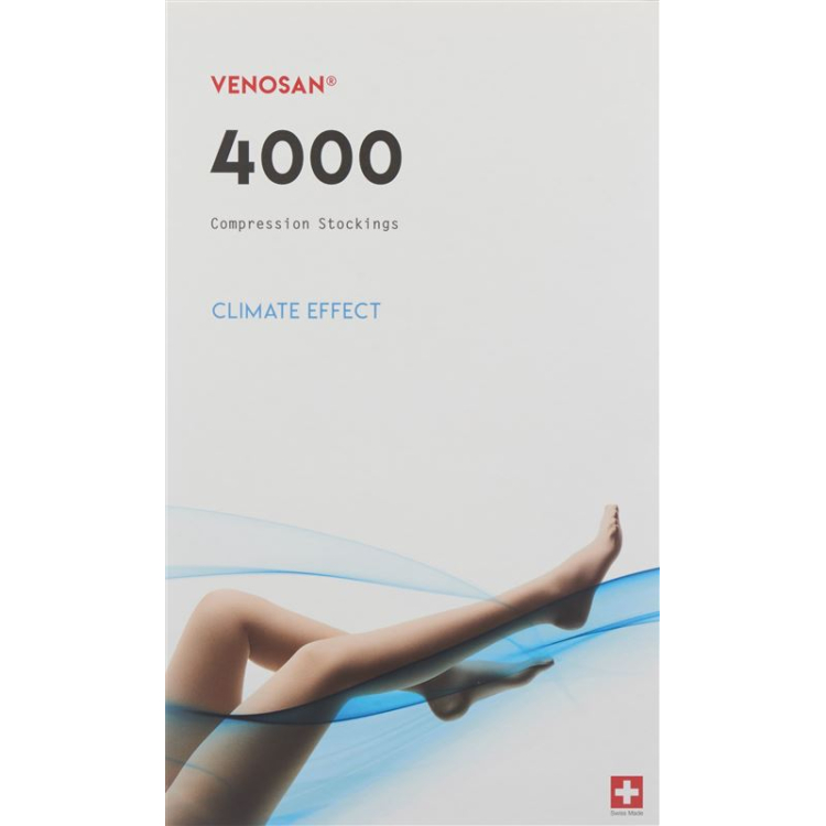 VENOSAN 4001 A-T KKL1 L long cut чорний 1 пара