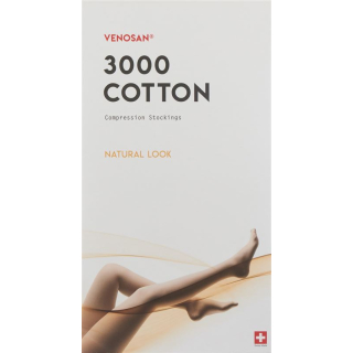 VENOSAN 3002 A-DH KKL2 XL krátka ge béžová 1 pár