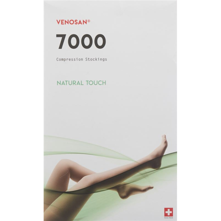 Venosan 7002 A-GH KKL2 XL hosszú zárt ragasztószegély fekete 1 pár