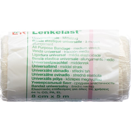 Uniwersalny bandaż Lenkelast 8cmx5m