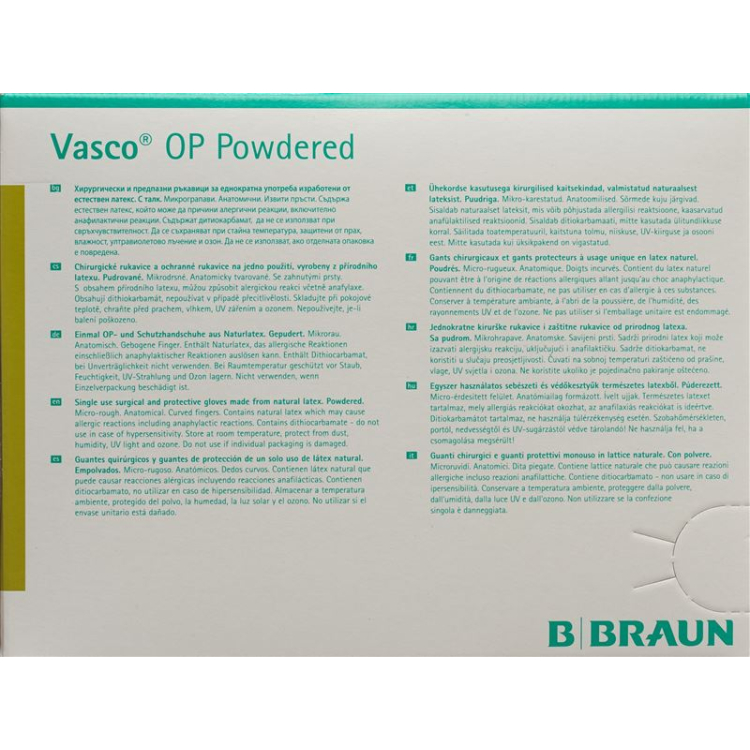 Vasco OP Powdered Gr6 50 pairs