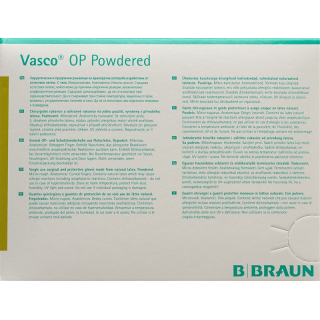 Vasco OP Powdered Gr6.5 50 pairs