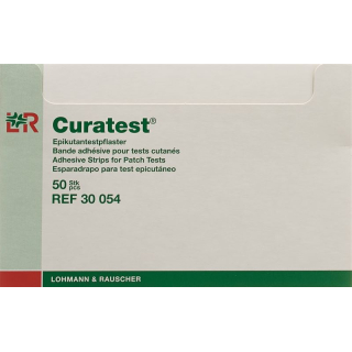 Curatest epikutánna testovacia náplasť 7,5x12,5cm 50 ks