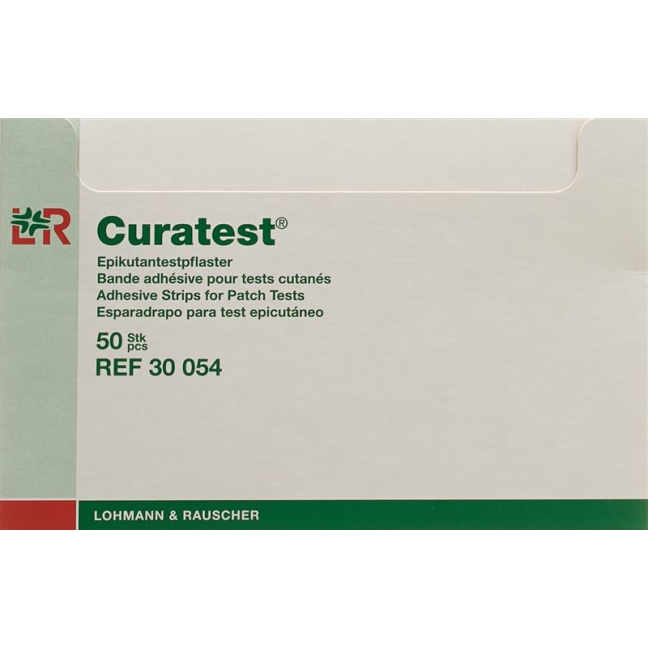 Пластырь для накожного теста Curestest 7,5x12,5 см 50 шт.
