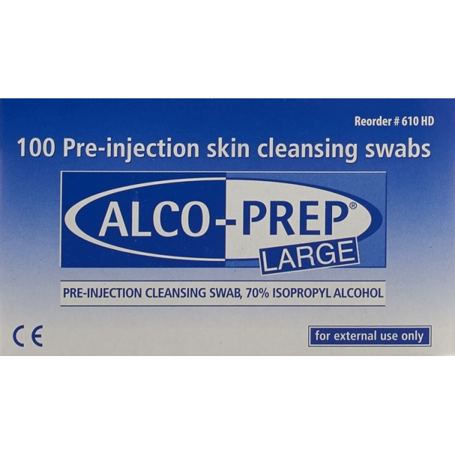 ALCO-PREP Pre-injeksjoner Reinigungstupfer GrL 100 Stk