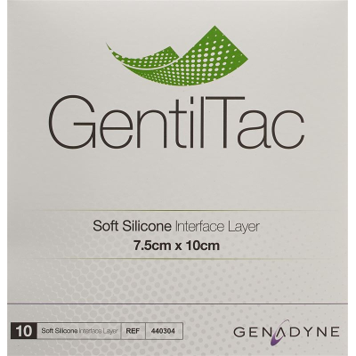 GENTILTAC ស្រទាប់ស៊ីលីកូនទន់ 7.5x10cm