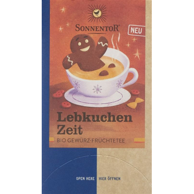 Sonnentor Gingerbread Tea Time Battalion 18 pieces