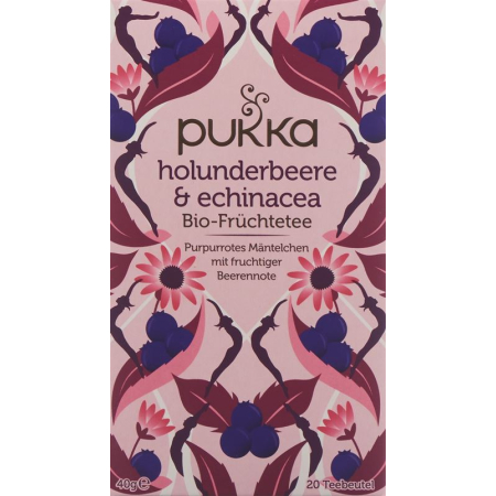 Pukka Holunderbeere & Echinacea Tee Bio Btl 20 Stk