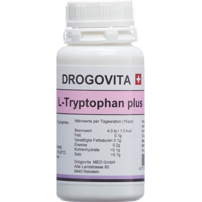 Drogovita L-Tryptophan plus Kaps Ds 50 pcs