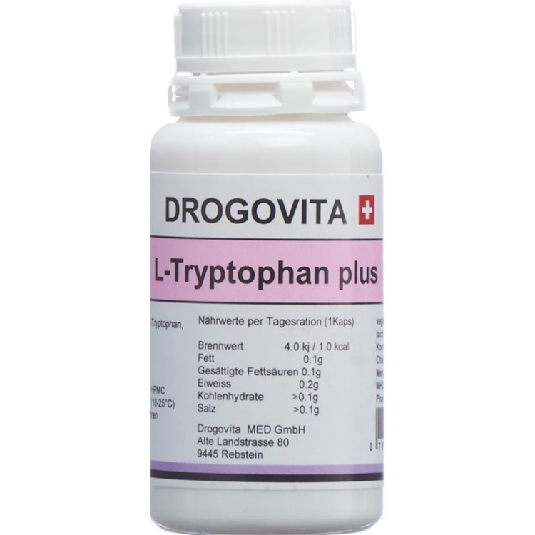 Drogovita L-Tryptophan plus Kaps Ds 50 Stk