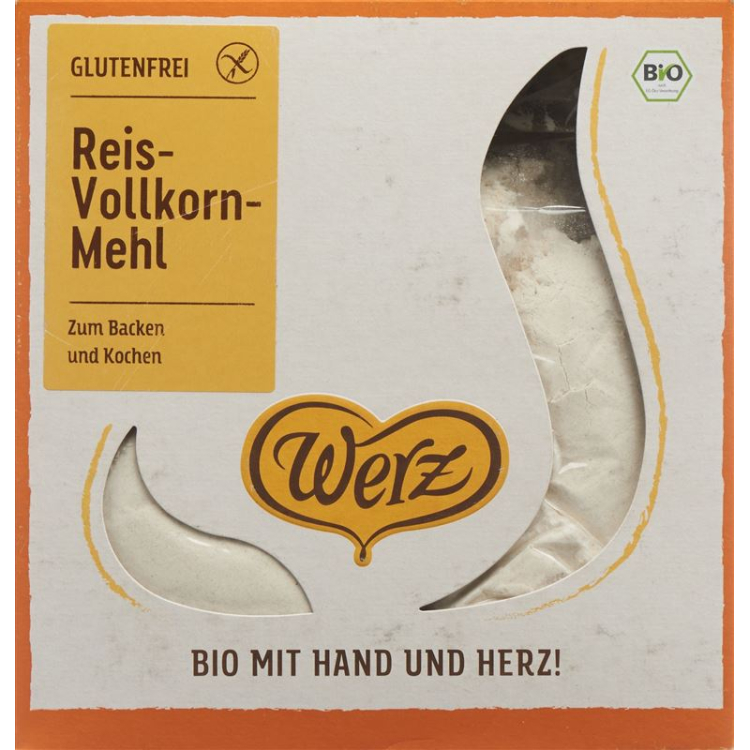 Werz rismjöl ekologiskt glutenfritt 1 kg