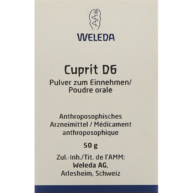 WELEDA Cuprit Trit D 6 - Homeopathic Medicinal Product