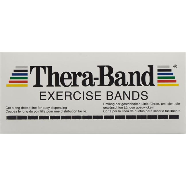 Thera-Band 5.5mx12.7cm silver super strong