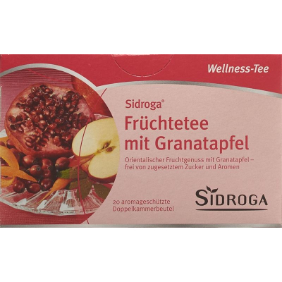 SIDROGA Früchtetee mit granulesatapfel