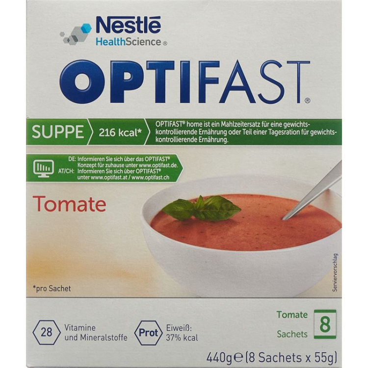 Optifast soup tomato 8 Battalion 55 g