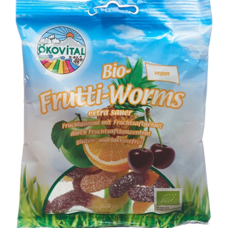 Ökovital Frutti-Worms bez želatíny 100 g