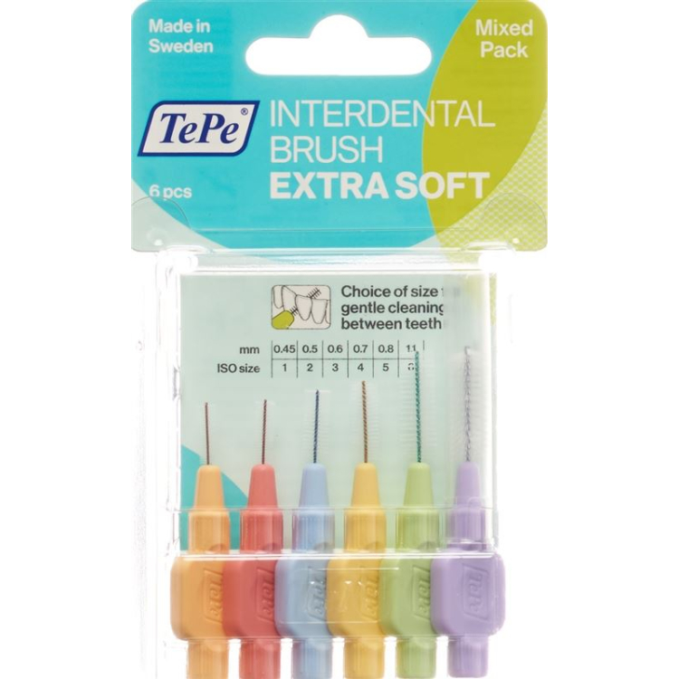 TePe Cepillo Interdental x-soft ass blister 6 piezas