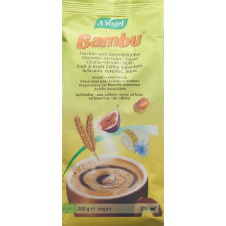Vogel Bambu Früchtekaffee Instant Nachfüllpackung 2 x 200 g
