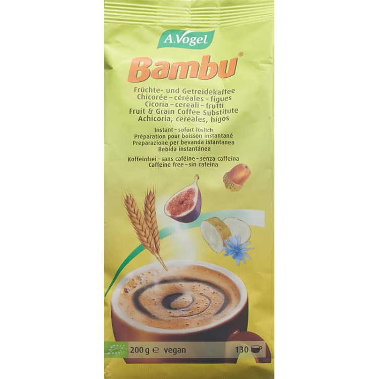 Vogel Bambu Früchtekaffee instant refill 2 x 200 ក្រាម។