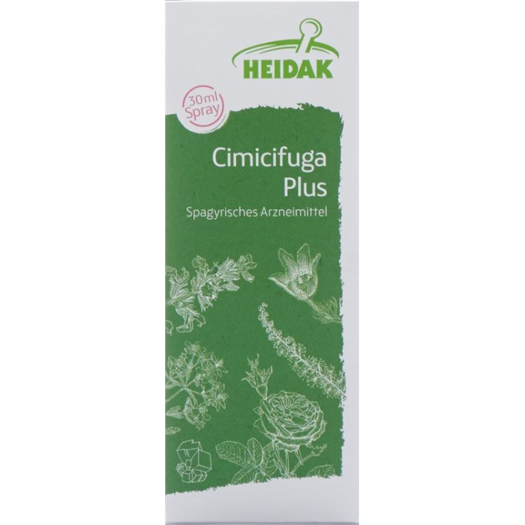 HEIDAK SPAGYRIK Cimicifuga 플러스 스프레이 병 50ml