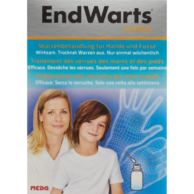 EndWarts Lösung zur Entfernung von Warzen 5ml