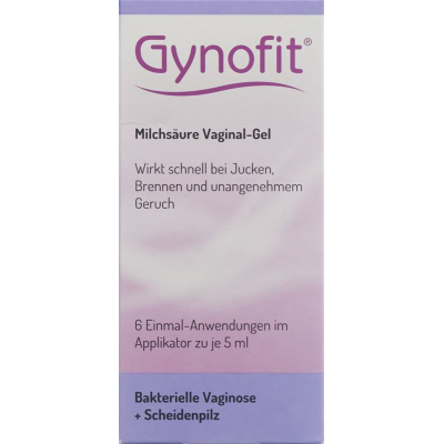 Gynofit Milchsäure-Gel vaginálny gél 6 x 5 ml