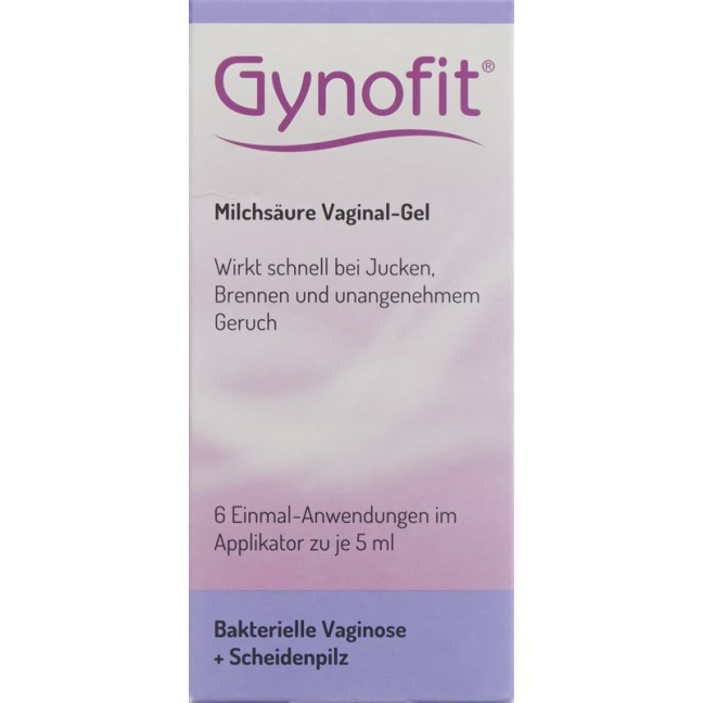 Gynofit Milchsäure-Gel Vaginalgel 6 על 5 מ"ל